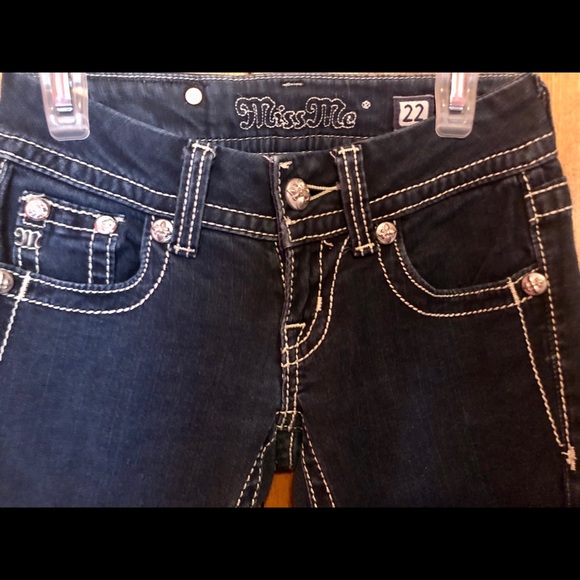 Miss Me Size 22 Skinny Jeans JE4009534R - Picture 3 of 5